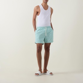 Shield Logo Drawstring Swim Shorts