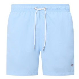 Shield Logo Drawstring Swim Shorts