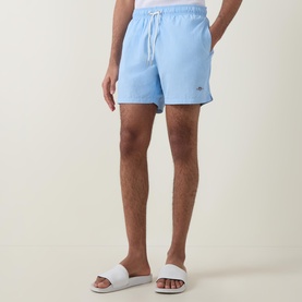Shield Logo Drawstring Swim Shorts