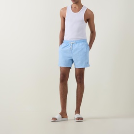 Shield Logo Drawstring Swim Shorts