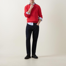 Mid-Rise Slim Leg Jeans