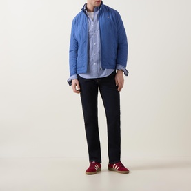 Clean Wash Straight Leg Denim Jeans