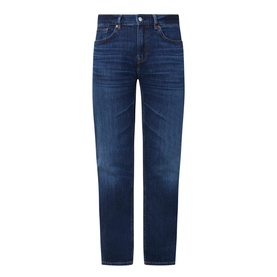 Mid-Rise Straight Leg Jeans