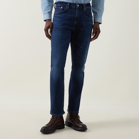 Mid-Rise Straight Leg Jeans