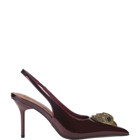 Large Eagle Slingback Heels