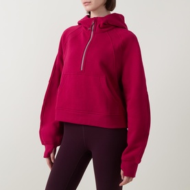 Scuba Oversized Half-Zip Hoodie