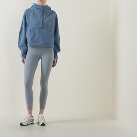 Scuba Oversized Half-Zip Hoodie