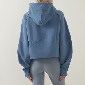 Scuba Oversized Half-Zip Hoodie
