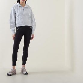 Scuba Oversized Half-Zip Hoodie