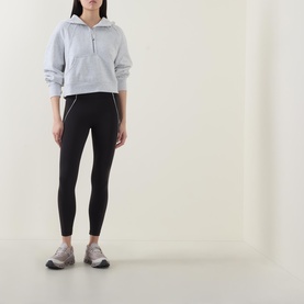 Scuba Oversized Half-Zip Hoodie