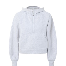 Scuba Oversized Half-Zip Hoodie