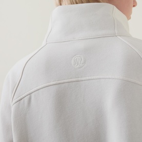 Scuba Oversized Half-Zip Long Sweatshirt