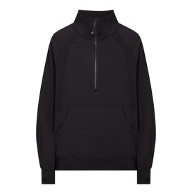 Scuba Oversized Half-Zip Hoodie