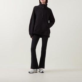 Scuba Oversized Half-Zip Hoodie