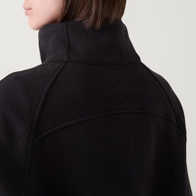 Scuba Oversized Half-Zip Hoodie