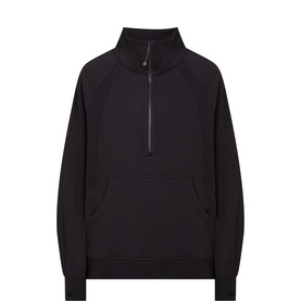 Scuba Oversized Half-Zip Hoodie