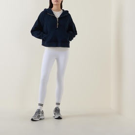 Scuba Oversized Half-Zip Hoodie