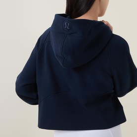 Scuba Oversized Half-Zip Hoodie