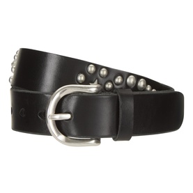 Star Fall Studded Leather Belt