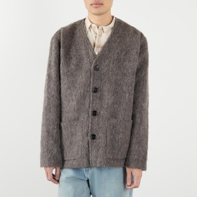 Hairy Knit Cardigan