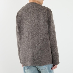 Hairy Knit Cardigan
