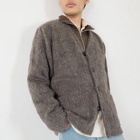 Hairy Knit Cardigan