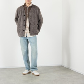 Hairy Knit Cardigan