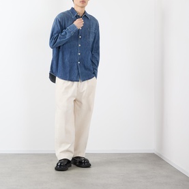 Above Oversized Denim Shirt