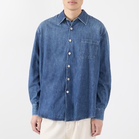 Above Oversized Denim Shirt