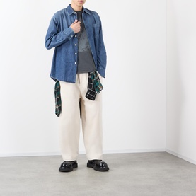 Above Oversized Denim Shirt