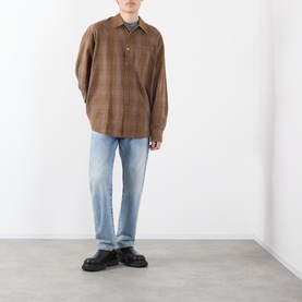 Borrowed Check Shirt