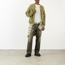Third Cut Wide Leg Jeans