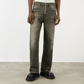 Third Cut Wide Leg Jeans