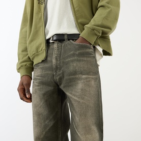 Third Cut Wide Leg Jeans