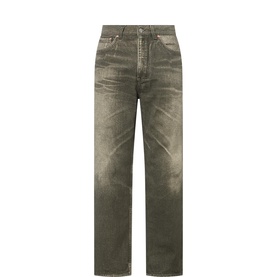 Third Cut Wide Leg Jeans