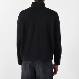 Shrunken Zip Sweatshirt