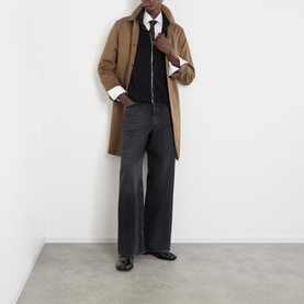 Shrunken Zip Sweatshirt