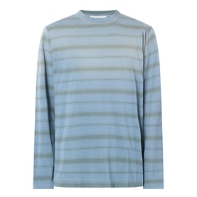 Box Striped Long-Sleeved T-Shirt