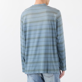 Box Striped Long-Sleeved T-Shirt