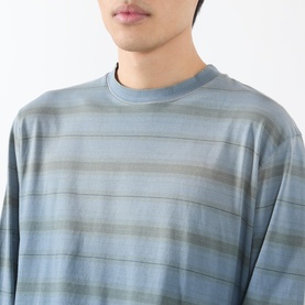 Box Striped Long-Sleeved T-Shirt