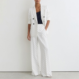 Beatrix Polka-Dot Wide Leg Trousers