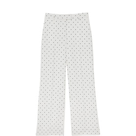 Beatrix Polka-Dot Wide Leg Trousers