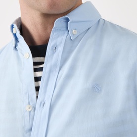 Solid Oxford Casual Shirt