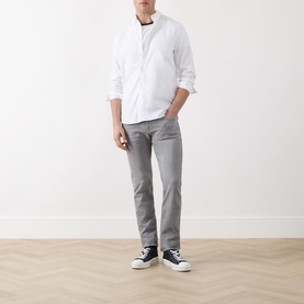 Solid Oxford Casual Shirt