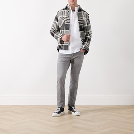 Solid Oxford Casual Shirt