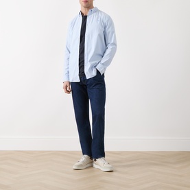 Striped Oxford Casual Shirt