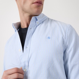 Striped Oxford Casual Shirt