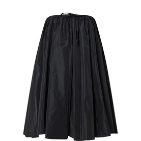 Sofia Taffeta Mini Puff Dress