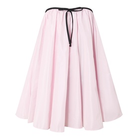 Sofia Taffeta Mini Puff Dress