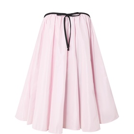 Sofia Taffeta Mini Puff Dress